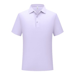 Chemises polo personnalisées en coton pur, soie glacée, séchage rapide, à col, manches courtes, uniformes de travail pour la publicité d'entreprise en groupe - Product Image 1