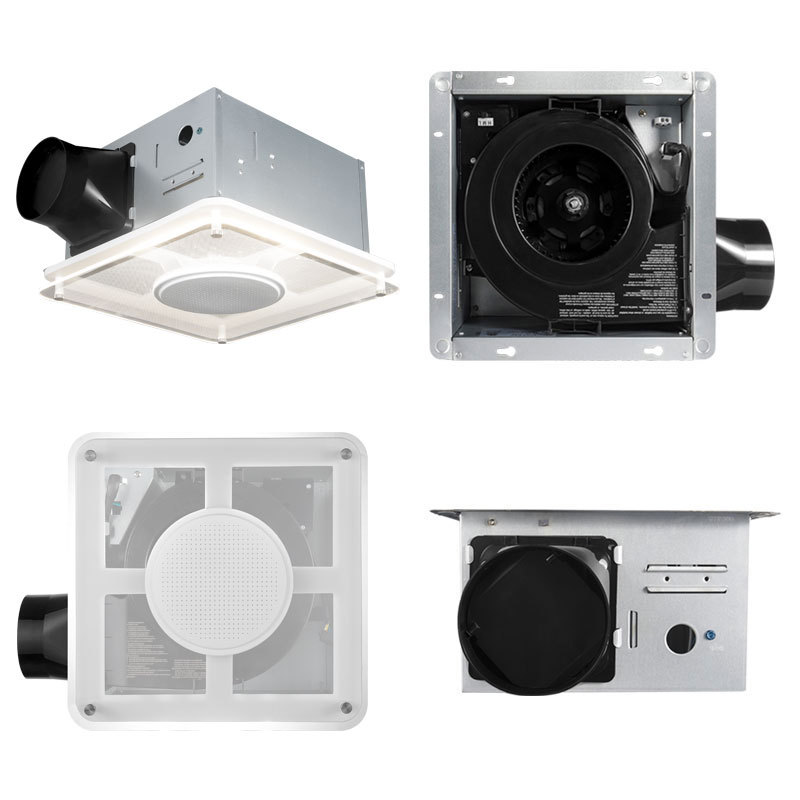10" Ceiling Exhaust Fan High Quality 3-speed Dc Silent Exhaust Fan With Bluetooth Speaker Toilet Exhaust Fan 240v For Bathroom · image 5