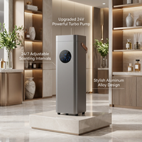Nouveau Diffuseur d'Huiles Essentielles 1500ml Grande Capacité Sans Eau, Humidificateur Électrique Intelligent en Aluminium, Support Français, Modèle sur Pied, Garantie 1 An, Vente Directe Usine 2026
