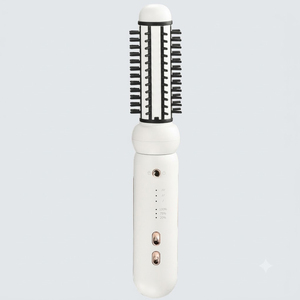 Ensemble de coiffure sans fil 2 en 1 - Brosse <span class=keywords><strong>à</strong></span> air chaud rechargeable, <span class=keywords><strong>fer</strong></span> <span class=keywords><strong>à</strong></span> friser pour les voyages, outil de coiffage ionique anti-frisottis pour tous les types de cheveux - Product Image 4