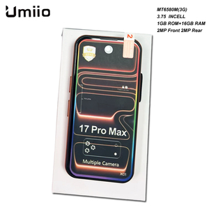 <span class=keywords><strong>โทรศัพท์</strong></span>มือถือ Umiio 17ProMax รุ่นขายดีที่สุดปี 2026 หน้าจอ 3.75 นิ้ว 1GB+16GB กล้อง 2MP+2MP ระบบปฏิบัติการ Android10 สมาร์ทโฟน 3G - Product Image 3