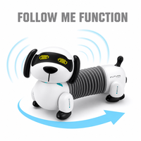 Smart App-gesteuerter Elektrischer Roboterhund aus Kunststoff mit 50m Reichweite, 2 AAA7 Controller-Batterien, sofort einsatzbereit für den Innenbereich