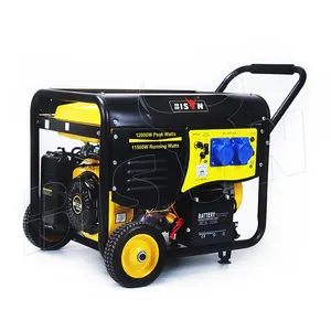 8kw 8kva 8000w petrol dc power open style 220v 50hz gasoline engine generator