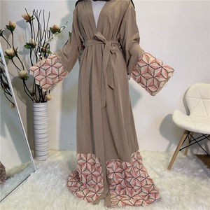 1765 #   Nouvelle Collection de Grossiste d'Abayas de Boutique Américaine à Prix Abordables – Abayas Musulmanes Modestes pour le Ramadan - Product Image 3