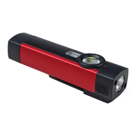 Lampe torche tactique multifonctionnelle en aluminium, mini lampe de travail LED rechargeable portable avec lampe UV magnétique 395 Nm