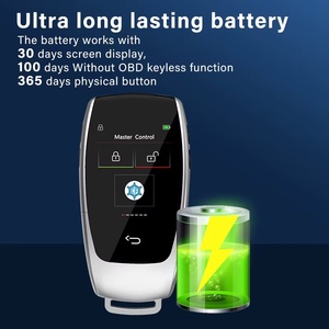 Chất lượng cao thông minh từ xa chìa khóa xe sang trọng vỏ chìa khóa với màn hình LCD phù hợp cho tất cả các xe nguyên bản với chức năng khởi động một phím - Product Image 3