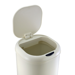 <span class=keywords><strong>Cubo</strong></span> de <span class=keywords><strong>basura</strong></span> con Sensor electrónico inteligente, <span class=keywords><strong>Cubo</strong></span> de <span class=keywords><strong>basura</strong></span> automático de Metal de <span class=keywords><strong>30L</strong></span>, tapa para interior, cocina, oficina, uso doméstico, pie inteligente - Product Image 4