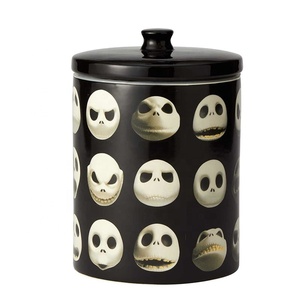 Enesco cerámica pesadilla antes de Navidad Jack Skellington Cookie Jar contenedor de 9,25 pulgadas - Product Image 2