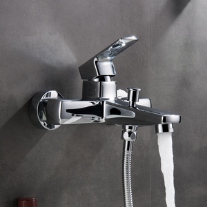 <span class=keywords><strong>Hotel</strong></span> 2 3 funciones de mano cabeza de ducha baño grifo válvula en cromo - Product Image 4