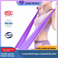 Bandas de Resistencia Profesionales de Látex Natural Ecológicas y Sostenibles para Yoga, Pilates, Bandas de Ejercicio de Alta Elasticidad para Fitness en Casa