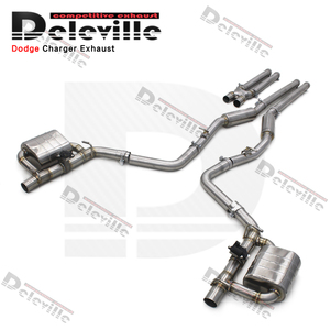 Performance Catback for Dodge Charger 2012-2019 <strong>Tuning</strong> Exhausted Systems T304 Valvetronic Sound Catback Muffler Exhaust - Product Image 6
