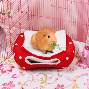 Casa para Cobayas y Cama Cálida de Invierno para Conejos, Cama Antideslizante para Animales Pequeños, para Conejos Enanos/Chinchillas - Product Image 6