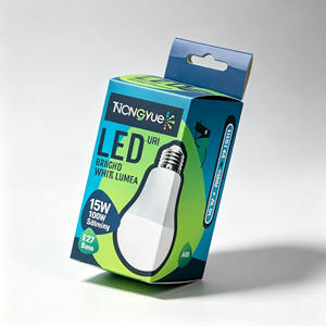 Caja de Embalaje para Bombillas LED con Logotipo Personalizado — Caja de Papel al por Mayor para Bombillas y Lámparas LED, Impresión OEM - Product Image 6
