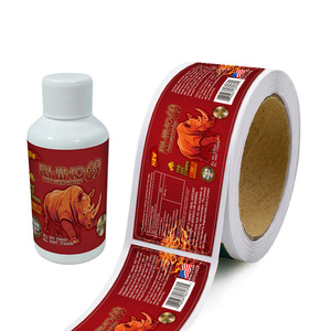 Autocollants écologiques imperméables en papier kraft pour boîtes cadeaux de Noël, étiquettes autocollantes pour boisson <span class=keywords><strong>Rhino</strong></span> 69 (vente en gros) - Product Image 5