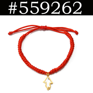 (1 Stück) Spanien Kanarische Inseln <span class=keywords><strong>Mallorca</strong></span> La Palma mit roten Seilarmbändern für Frauen und Mädchen, kanarischer Armreif, Schmuck # 559262 - Product Image 5