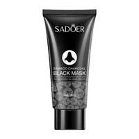 Masque Points Noirs au Charbon de Bambou pour le Nez et la Zone T, Soin Visage Homme et Femme