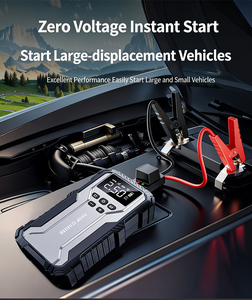Arrancador de Baterías de Alta Calidad para Automóviles de 12 V, Banco de Energía, Linterna, Inflador de Neumáticos, Todo en Uno, Capacidad de Batería de 99800 mAh - Product Image 6