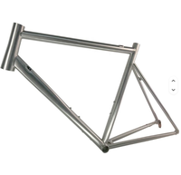 Cadre de vélo en titane léger sur mesure, alliage Ti Gr5, pour vélo de route, VTT, gravel, équipement de cyclisme