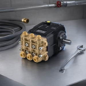 Pompe à piston haute pression Annovi Reverberi SXW 21.35 pour lavage de voitures et nettoyage industriel - Product Image 3