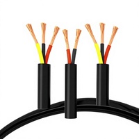 Cable de Alimentación Multiconductor 2464 300V, Configuraciones de 2-3 Conductores, Tamaños de Conductor 12-16 AWG, con Revestimiento, para Edificios Modulares/Panelizados, Uso Interno