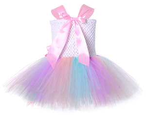 Vestido de Unicornio de Alta Calidad para Niñas, Disfraz de Princesa para Fiesta de Cumpleaños, Halloween, Falda Tutú para Niñas, Regalos - Product Image 3
