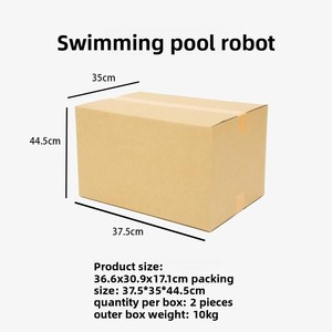 Robot Limpiafondos Automático Inalámbrico de Larga Duración con Succión de Aguas Residuales, Modelo X1C, Material PP - Product Image 2