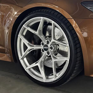Jantes en alliage brossé argenté forgées neuves de 17 à 24 pouces pour Mercedes Série 5, Classe E, Audi A7 5x112/114.3/120 - Product Image 5