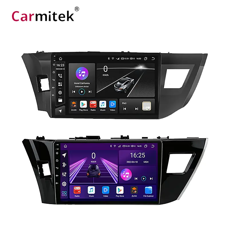 2014 2015 2016 Android 13 Car Stereo đài phát thanh đa phương tiện Video Player 2DIN Android Youtube Navigation GPS 4 gam cho TOYOTA COROLLA CE