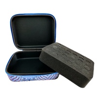 Pochette de porte-bouteille d'huile essentielle à la main en gros sac d'échantillonnage d'huile essentielle de parfum étui de transport d'huile essentielle EVA de voyage