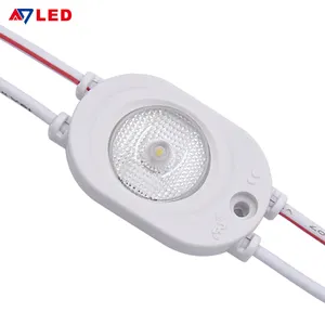 Adled Light Outdoor Waterproof DC12V 1 Chip White Color Injection 2835 SMD LED Module