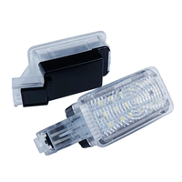 Lampe de porte de courtoisie LED de voiture blanche au xénon super brillante pour Acura MDX RLX TL ZDX TLX Lumière de bienvenue de porte OE 34257-SNB-003