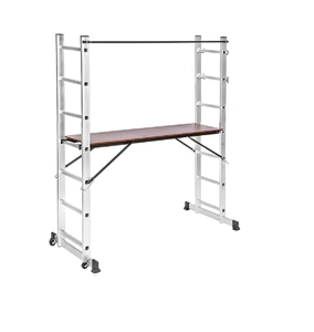Bán hàng nóng nhôm thang với không thể thiếu Telescopic tay và đầu gối đường ray - Product Image 1