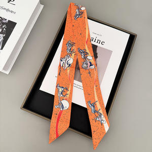 90*5cm Koreanischer Stil Vielseitiges Neues Modisches Auto-förmiges Damen-Bindeband Langes Haarband Fließendes Band Kleines Halstuch - Product Image 3