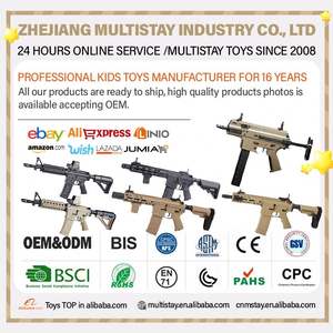 Pistola de Hidrogel Mp7 de Recarga Rápida con Cargador Eficiente y Acción de Fuego Rápido para Pistola de Juguete - Product Image 3