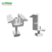 Accessoires solaires CORIGY, pince intermédiaire 30 mm/35 mm, pince solaire, pince intermédiaire pour système de montage de panneaux solaires, support de montage sur toit