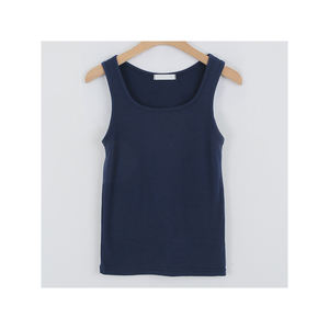 เสื้อแขนกุดทรงสี่เหลี่ยมยืดได้สำหรับใช้ในชีวิตประจำวันเสื้อผ้าฝ้ายระดับมืออาชีพจากโรงงาน - Product Image 4