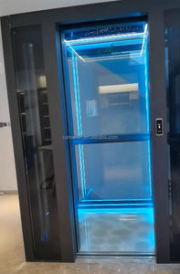 Ascensor Residencial Moderno para Villas con Motor de Tracción y Sistema de Control Monarch, Acero Inoxidable, Velocidad de 0.4m/s, Puerta de Seguridad - Product Image 6