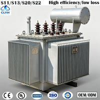 Transformador de Distribución Trifásico de 1000kVA 1600kVA, Sumergido en Aceite, Bobinado de Cobre S11, 30 Años de Experiencia de Fábrica