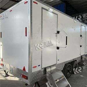 Luxury And <b>Shower</b> Room Outdoor Fiberglass Restroom Portable Mobile Toilet Trailer - Product Image 5