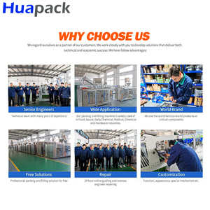 Machine d'emballage alimentaire horizontale automatique HFFS pour sachets Doypack à bec verseur, pour le remplissage de sauce ketchup - Product Image 2