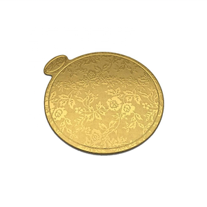 Carton sulfurisé réutilisable à bon prix Boîte à gâteau <span class=keywords><strong>mousse</strong></span> ronde blanche de 12 pouces Plateau en carton - Product Image 1