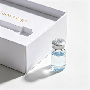Boîte en carton personnalisée à faible MOQ pour flacons cosmétiques, avec plateau simple ou double en EVA pour emballages de flacons de sérum de soin de 3 ml et 10 ml - Product Image 2