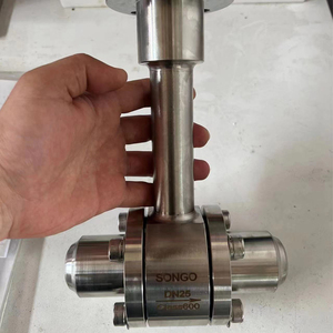 Bola Criogénica de Acero Inoxidable 304 316 con Rosca Hembra BSPT para Soldadura a Tope, -196 Grados, PN250, para LO2, LN2, LAr, LNG, LCH - Product Image 2