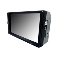 Monitor Universal de 7 Pulgadas para Auto con CarPlay, Radio GPS 7012 con DSP, Reproductor Multimedia Portátil de 2 Din para Auto