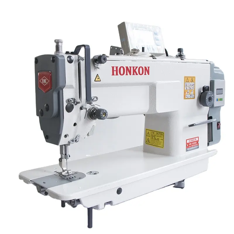 Hot selling good quality industrial patterns industrial zigzag sewing machine for heavy duty clothing factory use HK-1630D