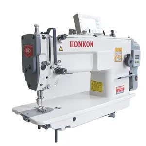 HONKON Hot Sale HK-1630D Computerized direct drive zigzag sewing machine with single step motor