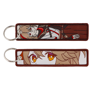Dễ thương phim hoạt hình máy bay phản lực tag dệt <span class=keywords><strong>Keychain</strong></span> phổ biến nhất Anime dệt thêu <span class=keywords><strong>Keychain</strong></span> vải chính máy bay phản lực tag - Product Image 5