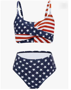 Maillots <span class=keywords><strong>de</strong></span> <span class=keywords><strong>bain</strong></span> côtelés pour adolescentes, tailles 6-15 <span class=keywords><strong>ans</strong></span>, bikini uni taille haute mignon pour l'été et la plage - Product Image 2