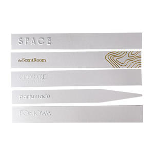 Strisce Tester per Profumi Personalizzate con Goffratura in Lamina d'Oro, Carta Assorbente Bianca per <span class=keywords><strong>Test</strong></span> di Fragranze - Product Image 5