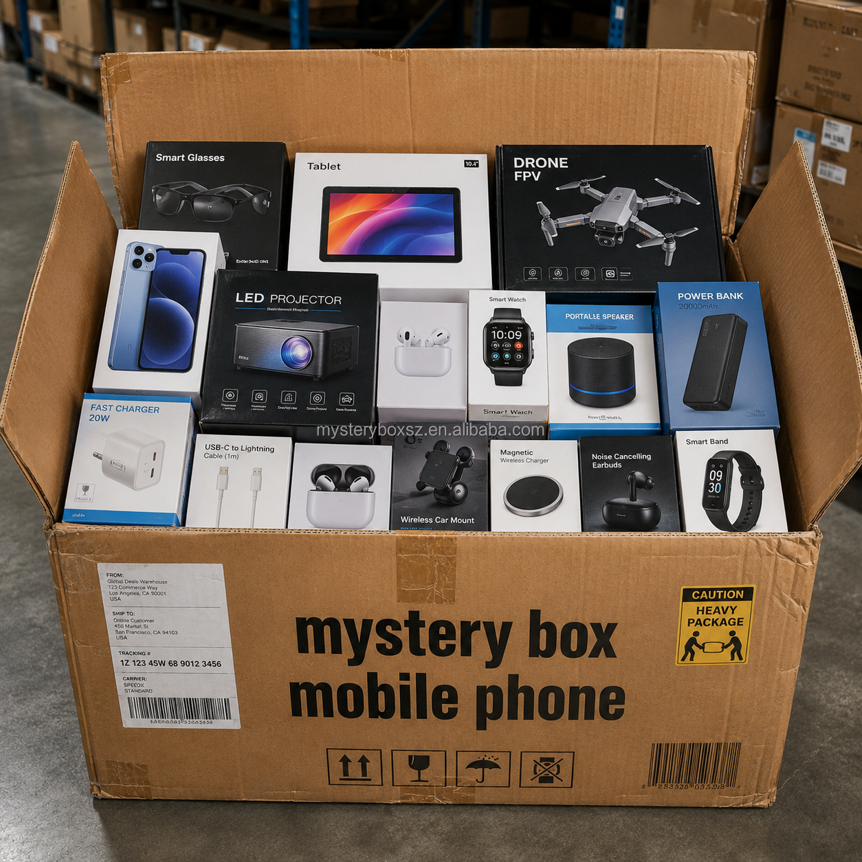 <strong>2026</strong> Good Reviews Mystery Box <strong>Mobile</strong> Phone 3C Electronic Wearable <strong>Game</strong> <strong>Controller</strong> Advanced Novelty Electronics Festival Gift